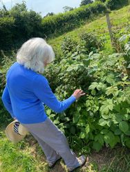 Enjoying gardening