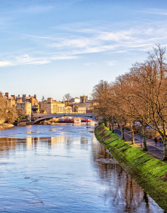 York river and town