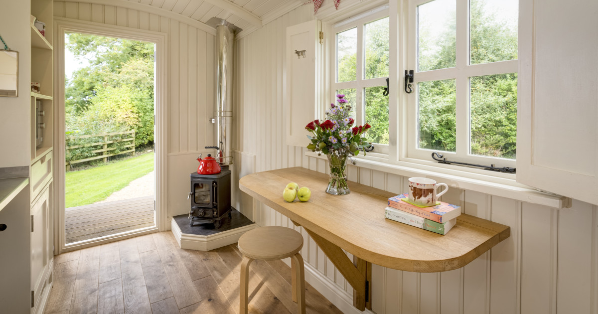 Cowdale Shepherd hut in Yorkshire