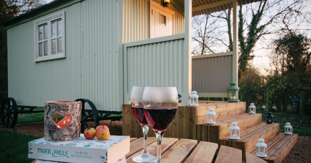 Shepherd hut in Yorkshire