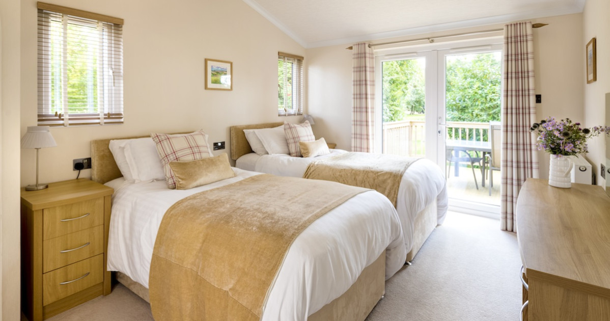 Rabbitdale Lodge Twin Bedroom