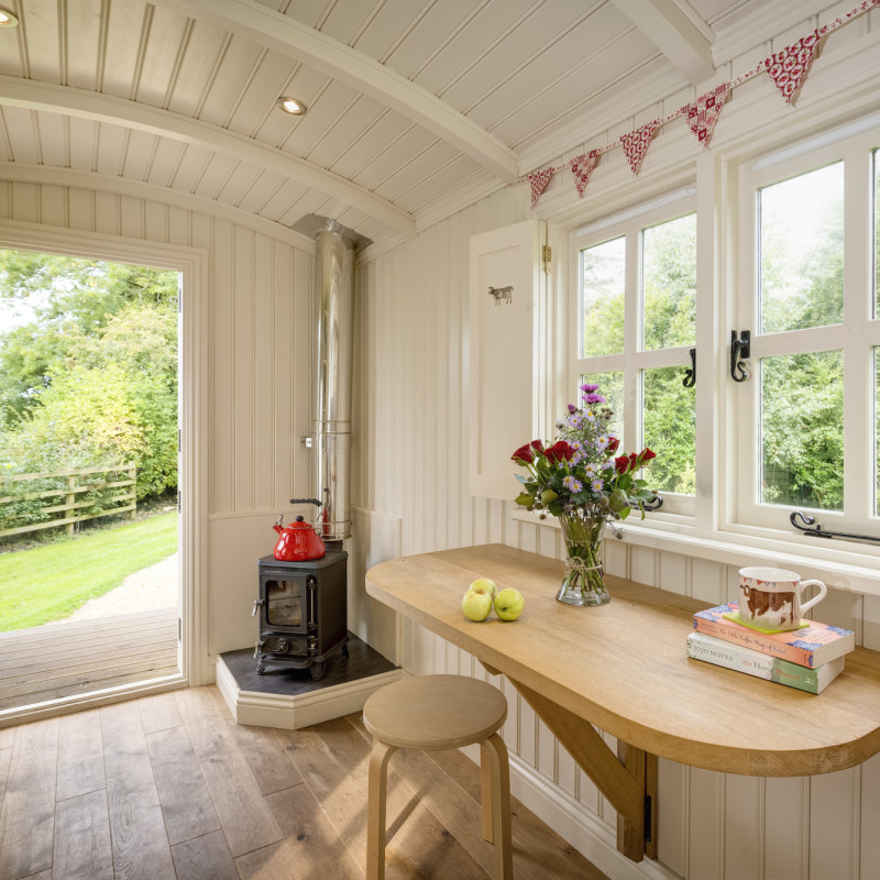 Shepherd hut glamping york