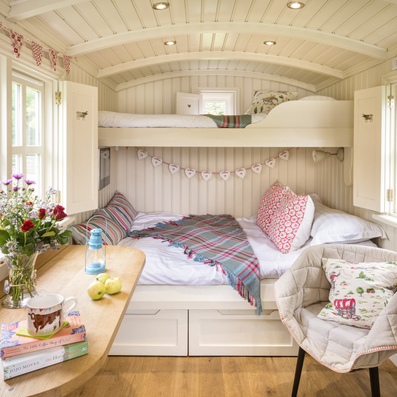 Shepherd hut glamping york
