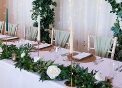 Decorated top table