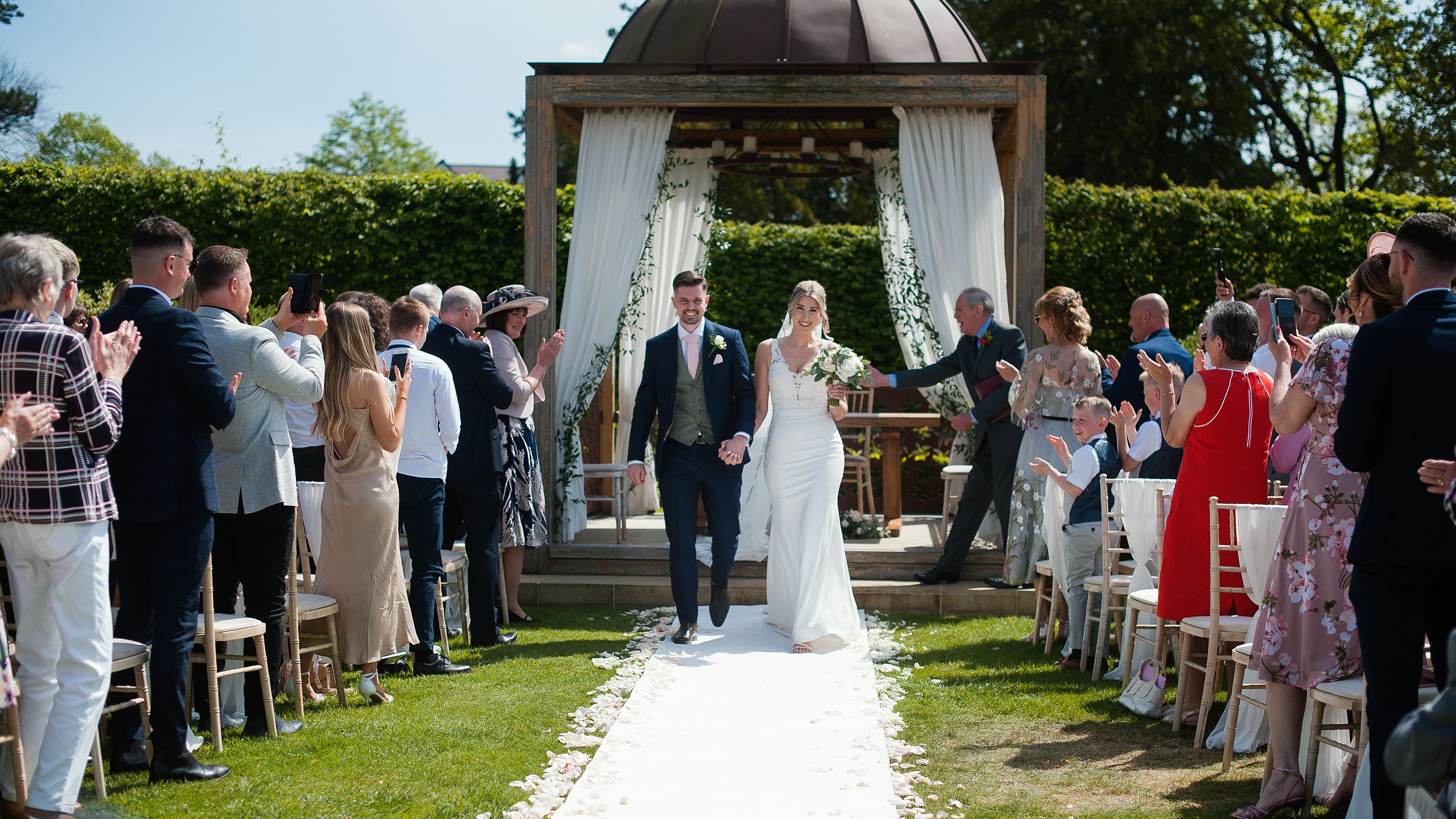 Bride and Groom Exit