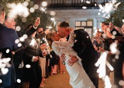 Sparkler Kiss