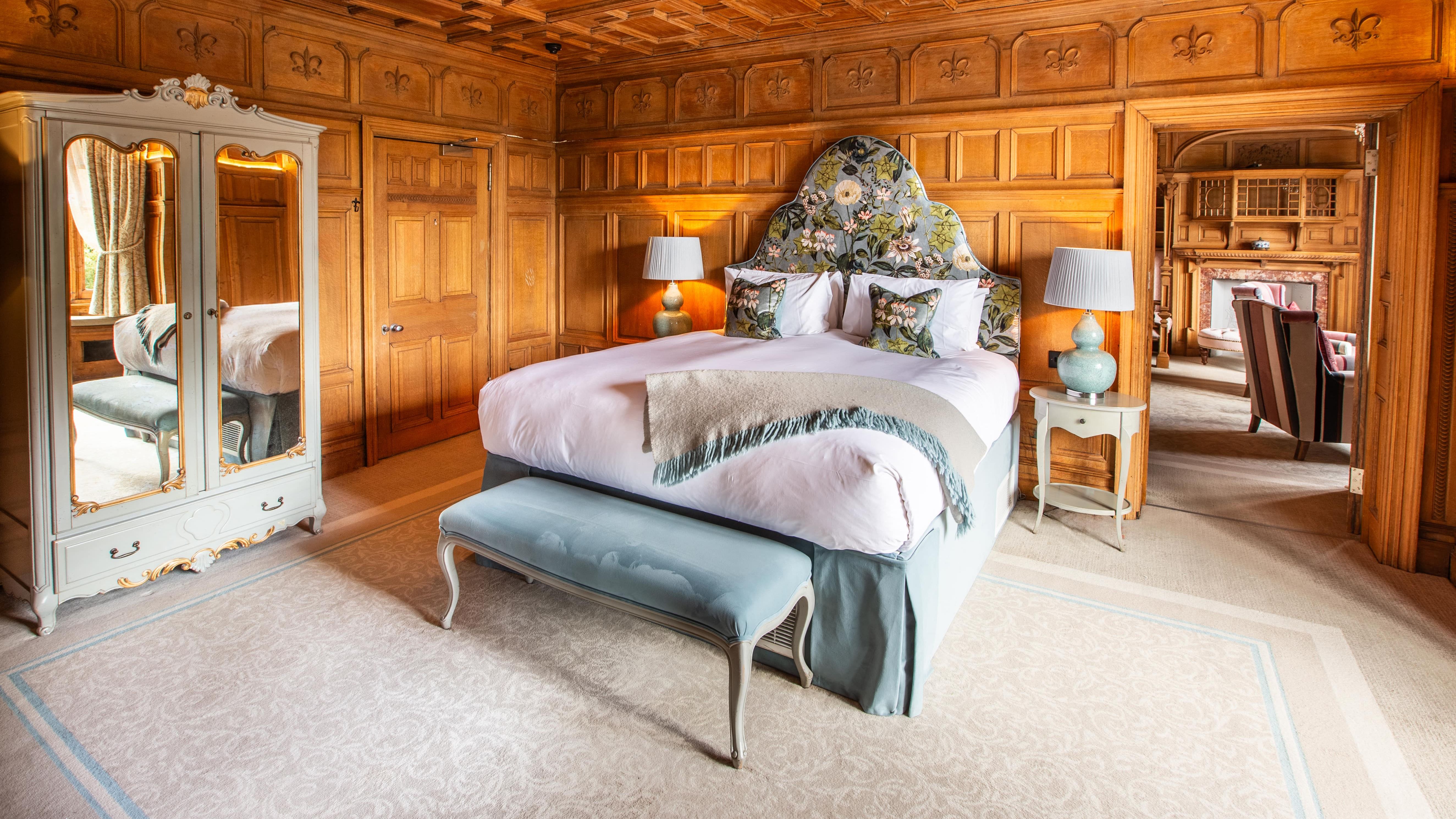 Large Bedroom looking into On Suite Lounge Area