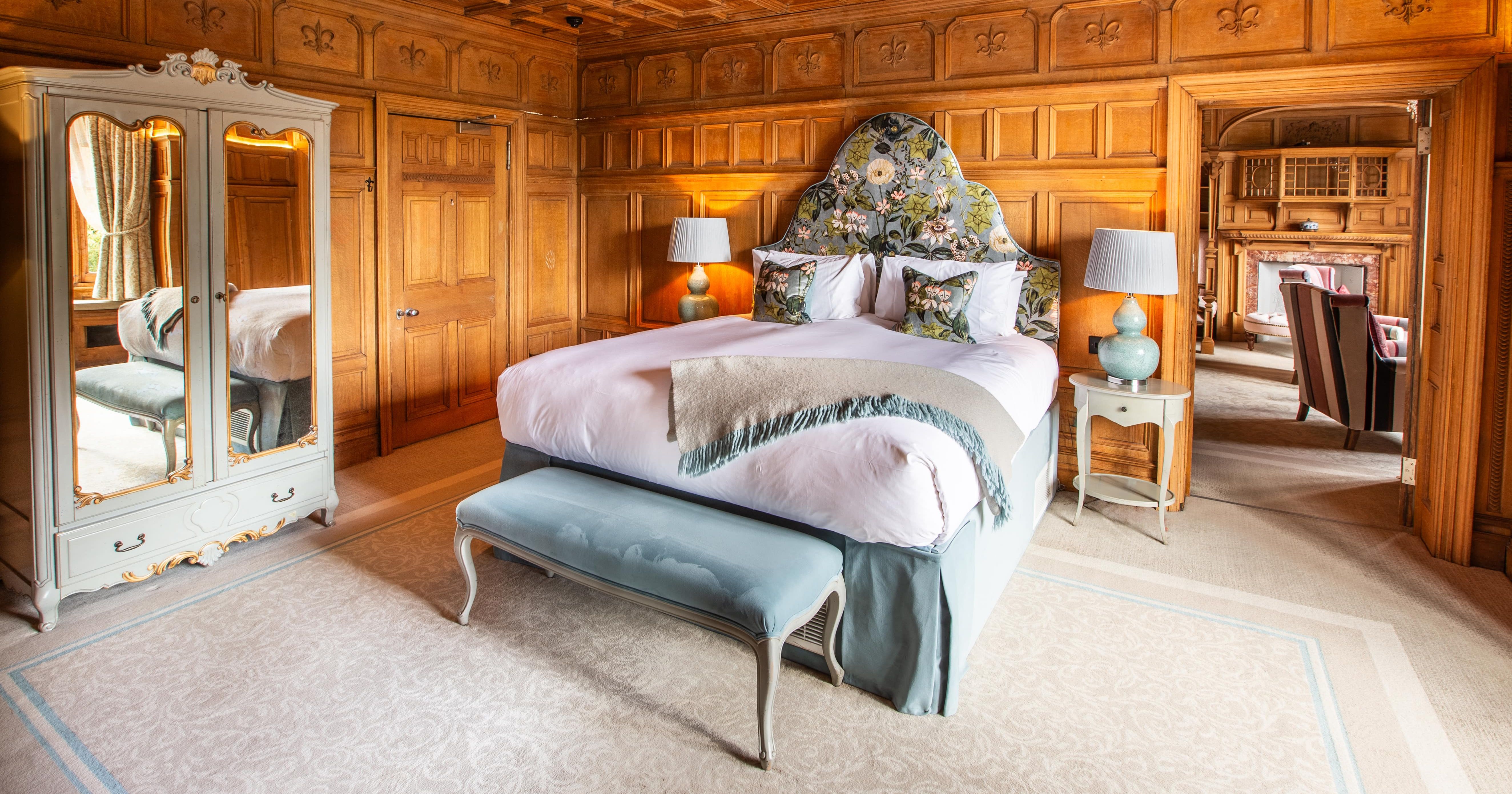 Large Bedroom looking into On Suite Lounge Area