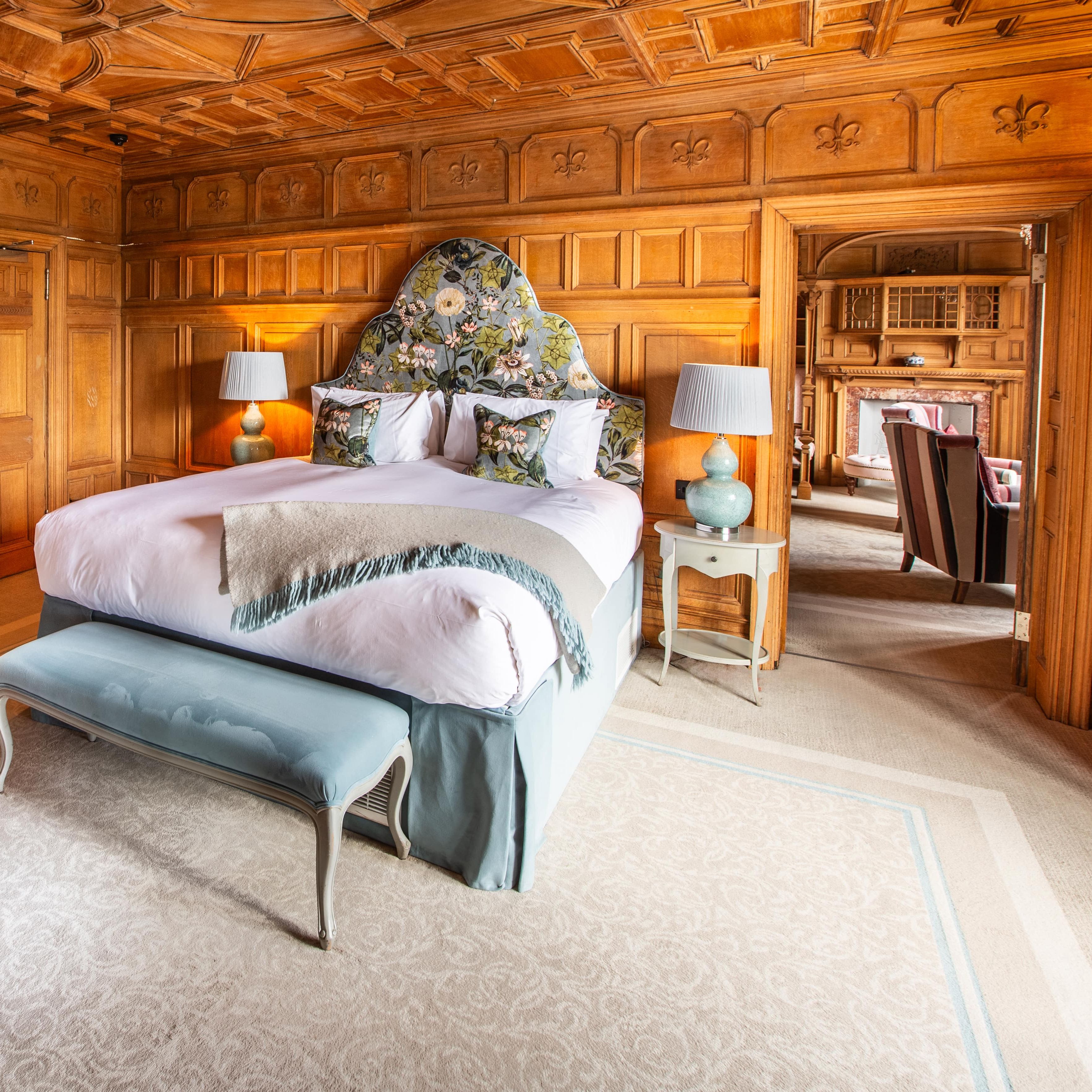 Large Bedroom looking into On Suite Lounge Area