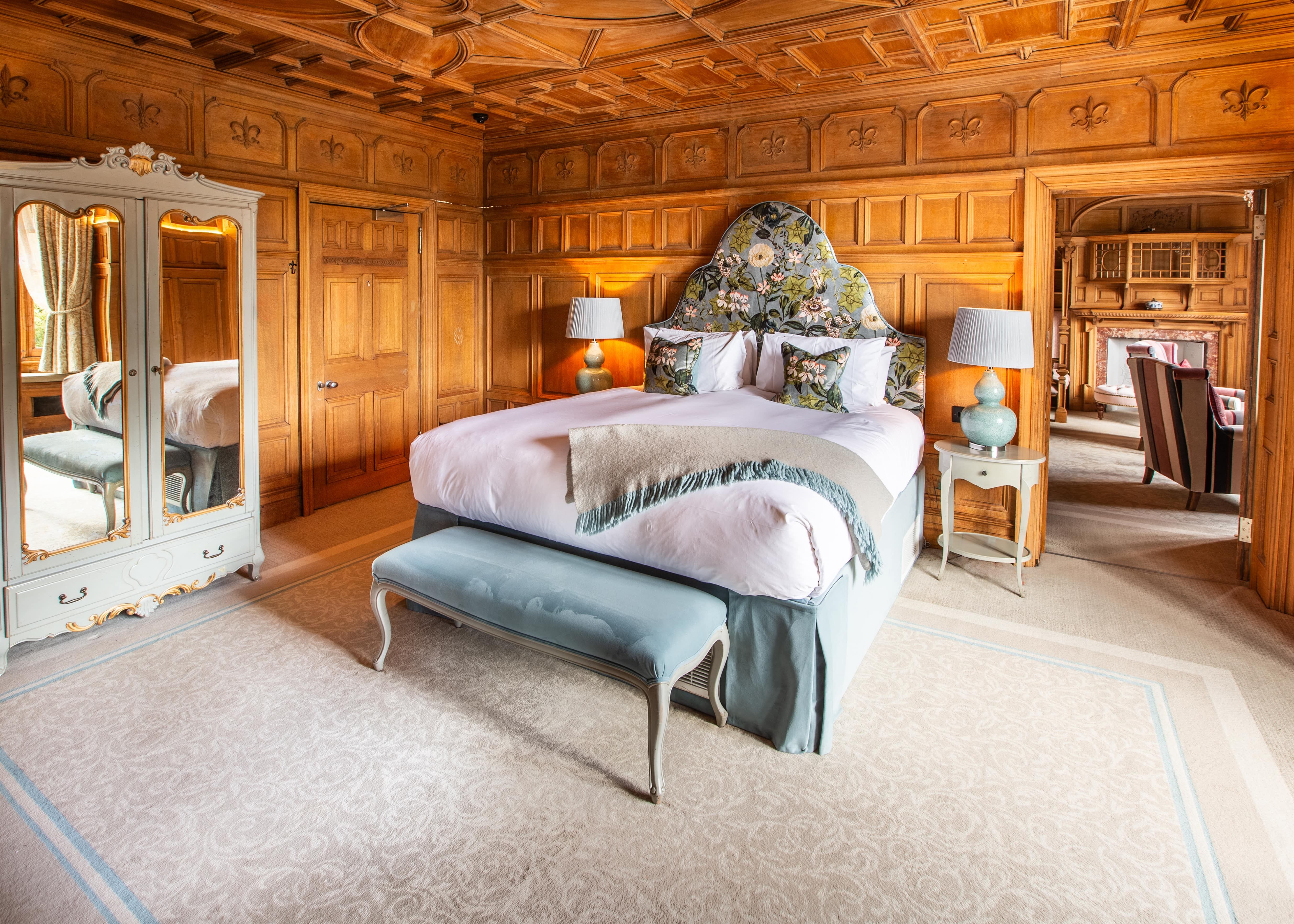 Large Bedroom looking into On Suite Lounge Area