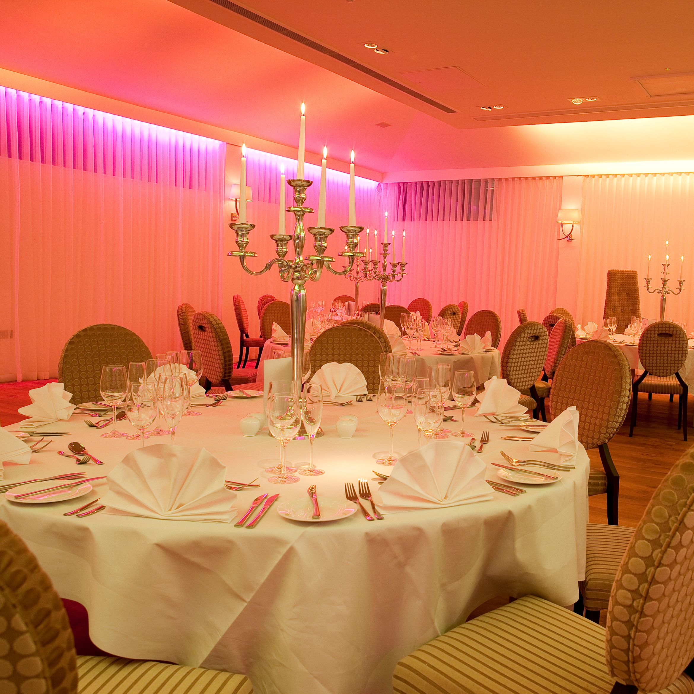 Intreior Orangery Table Set Up