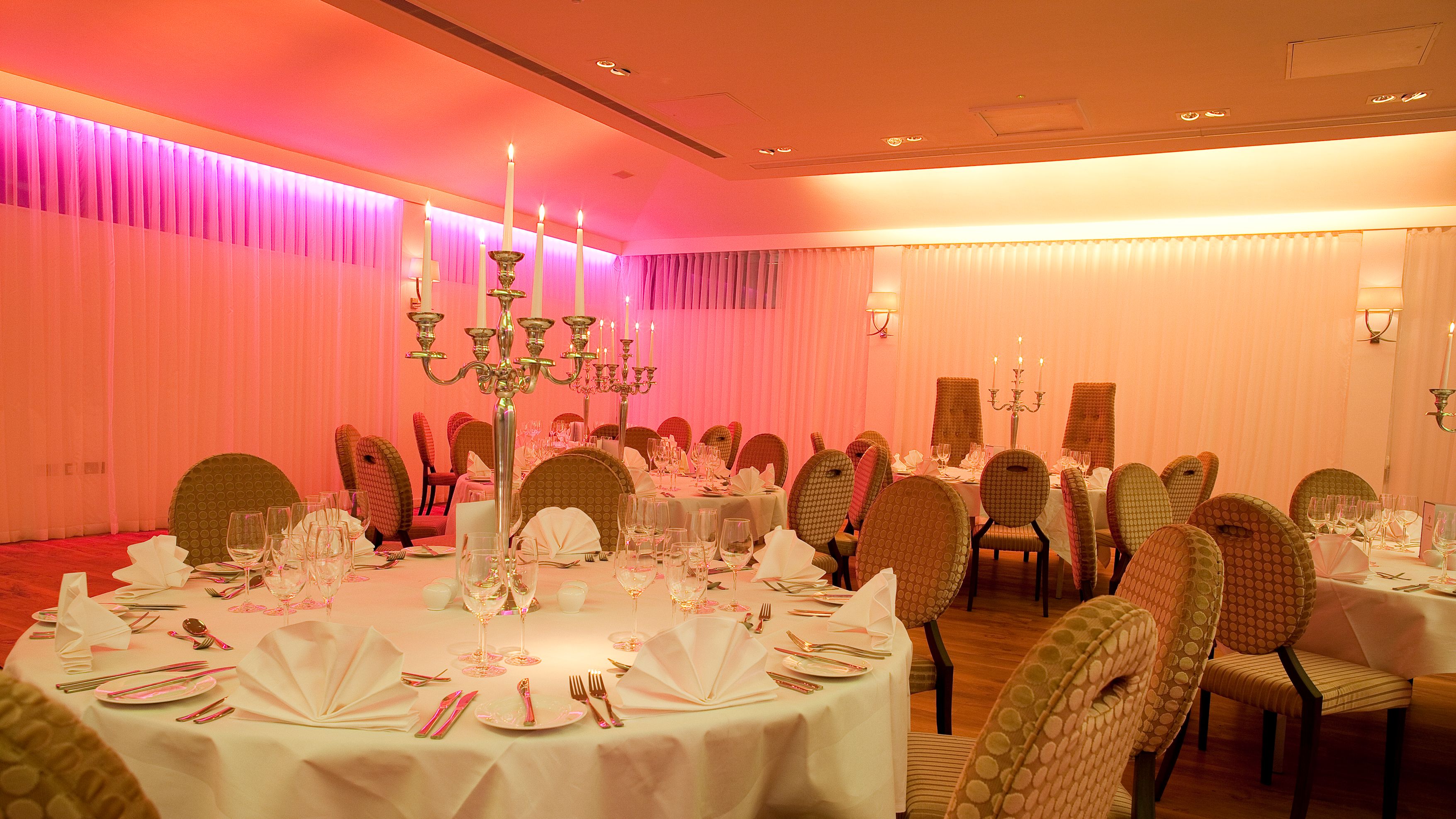 Intreior Orangery Table Set Up