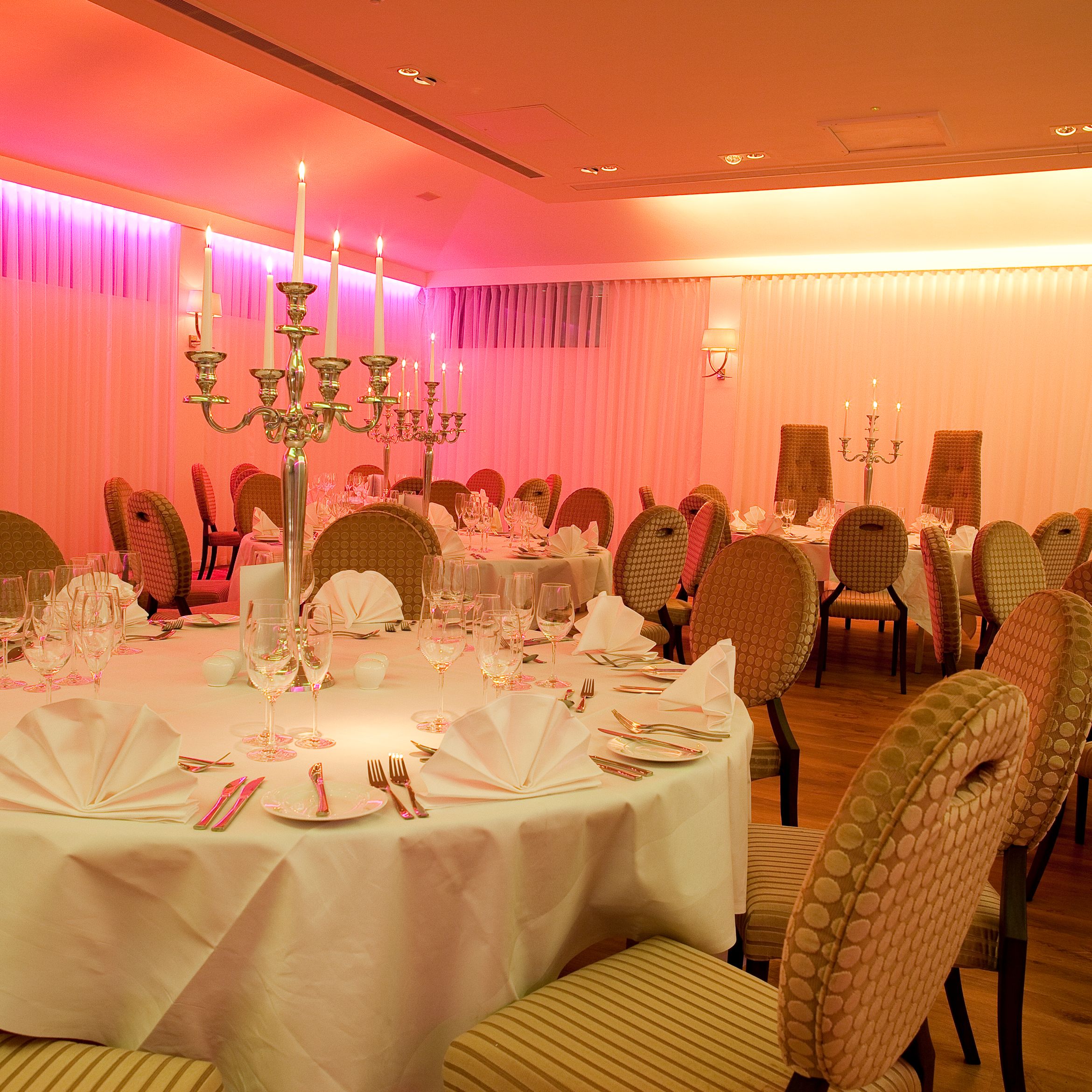 Intreior Orangery Table Set Up