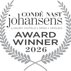 Condé Nast Johansens Award Winner 2026 logo with laurel wreath