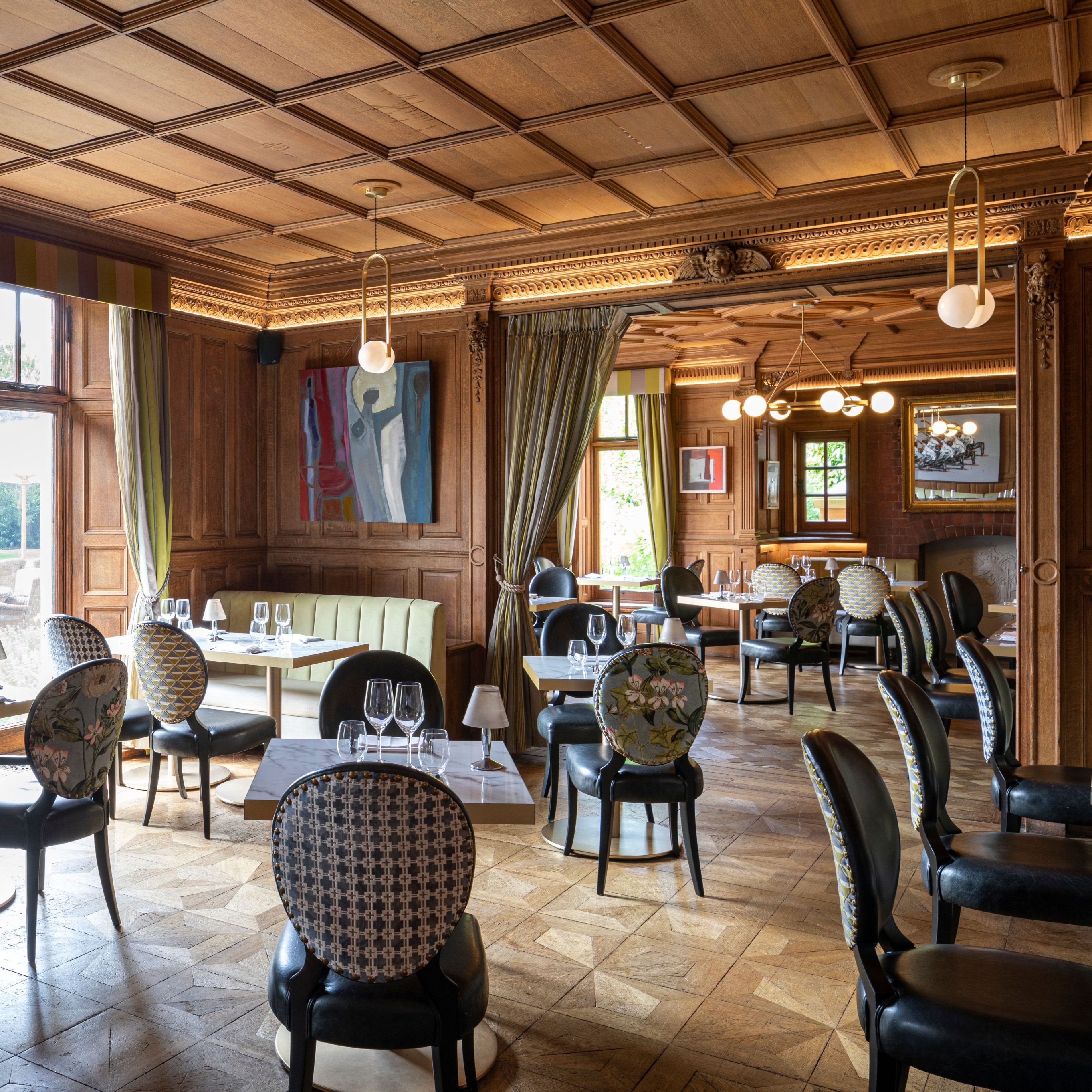 The Fleur de Lys Restaurant offering a Brasserie Menu