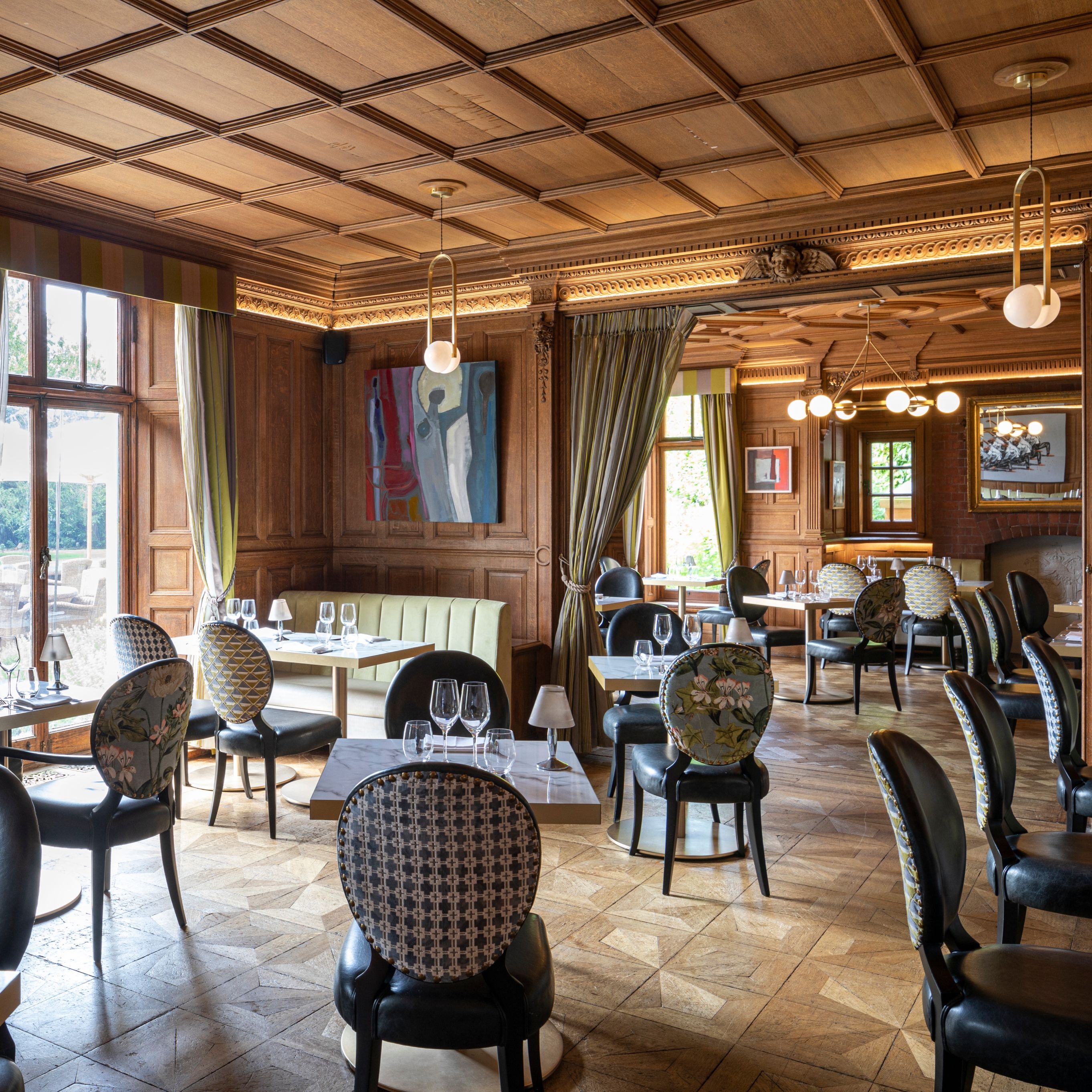 The Fleur de Lys Restaurant offering a Brasserie Menu