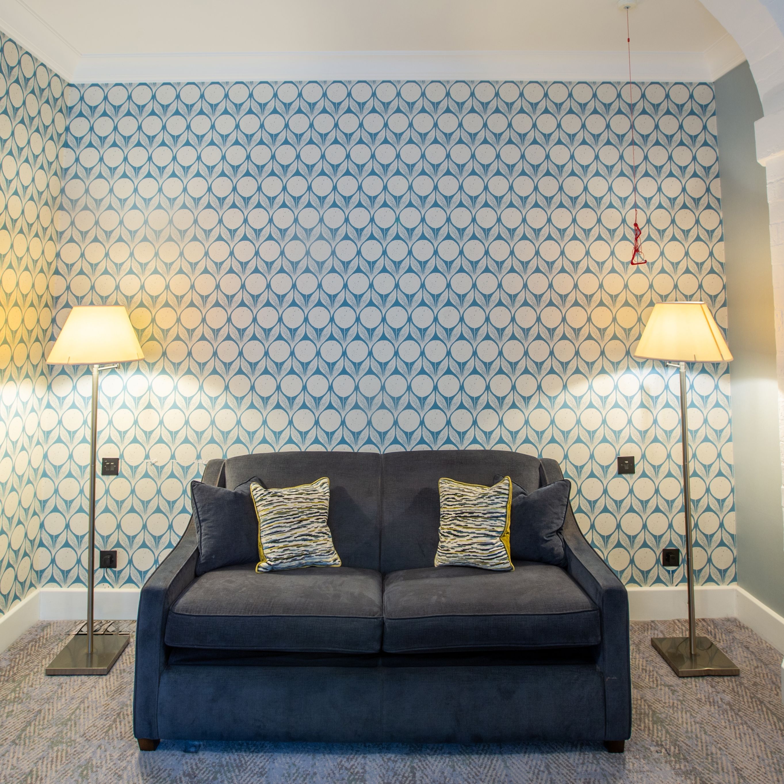 sofa in a cosy lounge